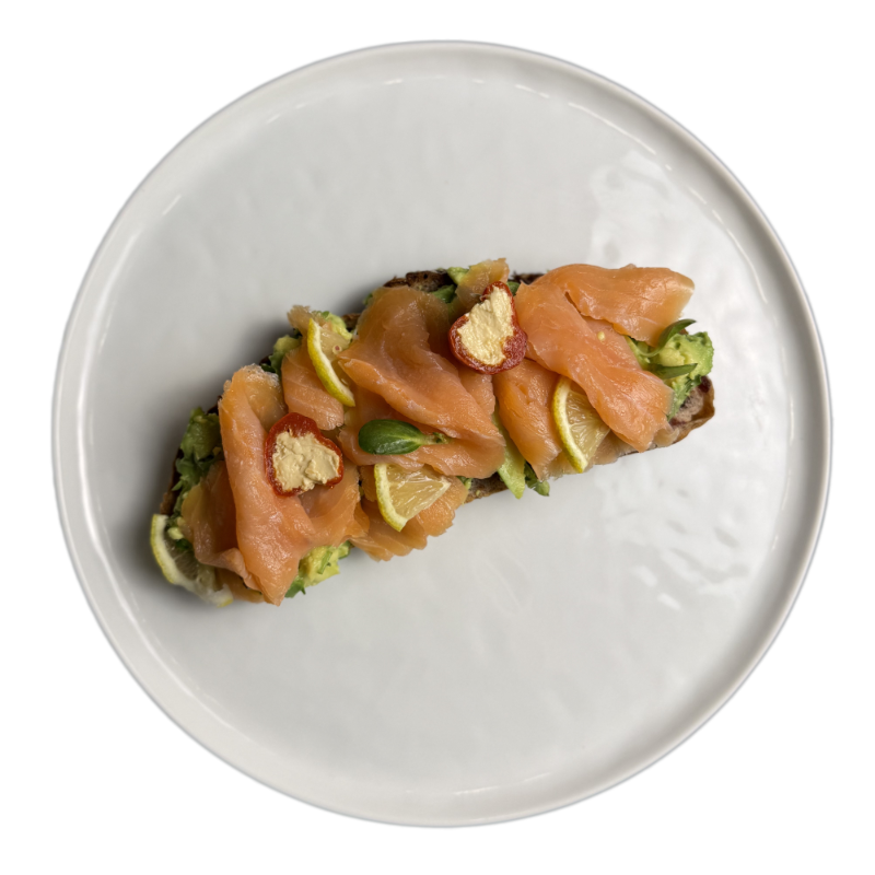 Picture of Smoked Salmon Toast