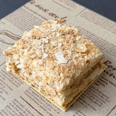 Napoleon Cake Slice