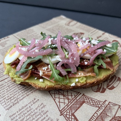 Avocado & Bacon Toast