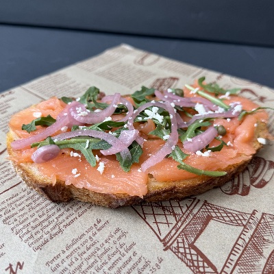Smoked Salmon Toast