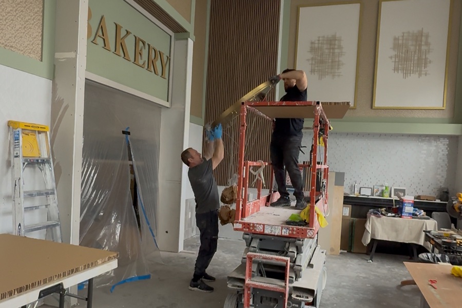 Turning an empty corner into a bakery, 2024