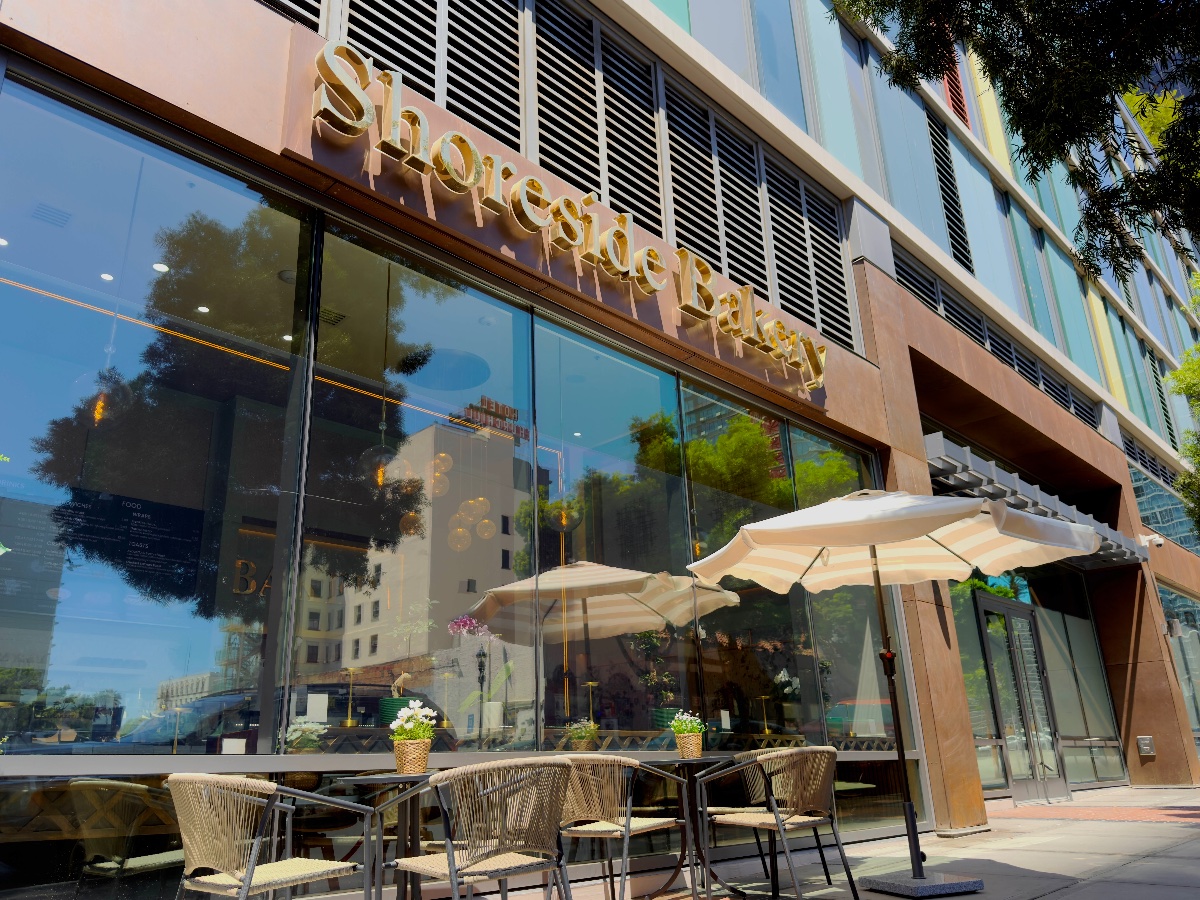 Shoreside Bakery storefront on 8th Ave